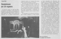 Sorpresas en el ropero