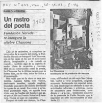 Un Rastro del poeta  [artículo].