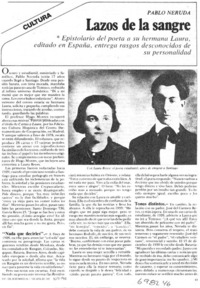 Lazos de la sangre.