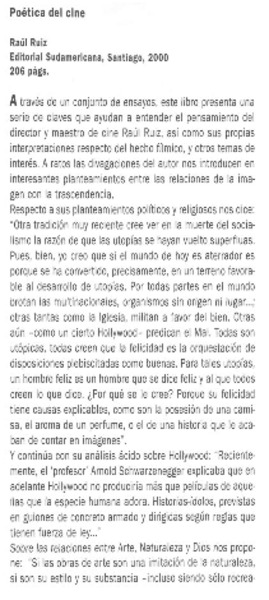 Poética del cine