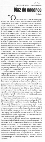 Díaz de cacareo