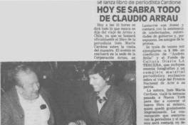 Hoy se sabrá todo de Claudio Arrau