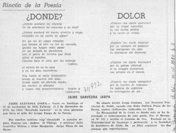 Jaime Saavedra Jarpa.