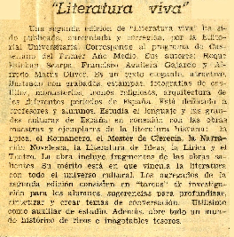 Literatura viva.  [artículo]