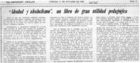 "Alcohol y alcoholismo", un libro de gran utilidad pedagógica.