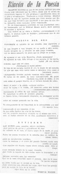 Rincón de la poesía.