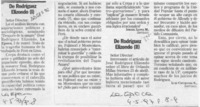 De Rodríguez Elizondo  [artículo] Ismael Llona M. [y] Luis Cifuentes S.