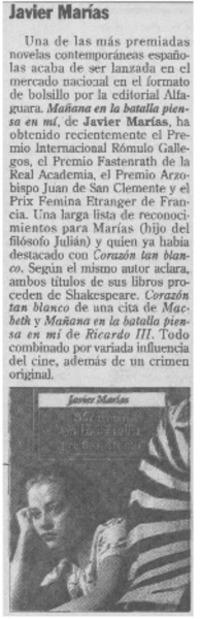Javier Marías