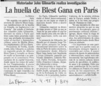 La huella de Blest Gana en París  [artículo].
