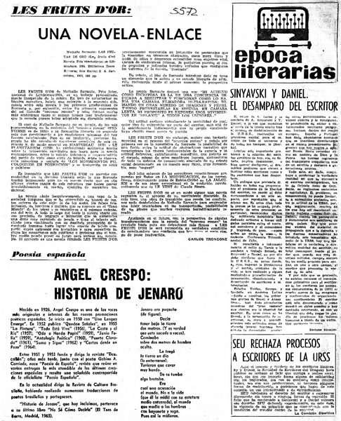 Una novela-enlace