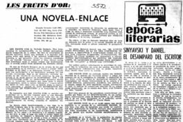 Una novela-enlace