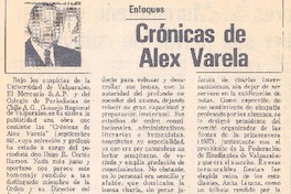 Crónicas de Alex Varela.
