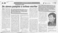 De obrero pampino a exitoso escritor  [artículo].