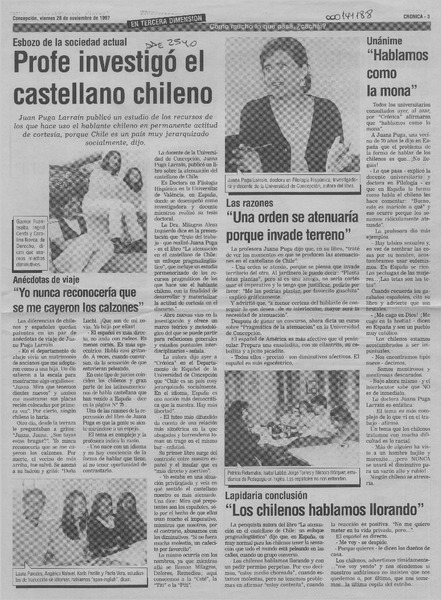 Recital poético en Pica  [artículo]