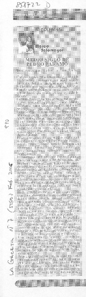 Medio siglo de Pedro Páramo