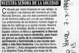 Nuestra señora de la soledad  [artículo]