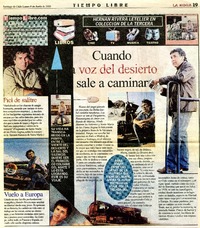 Cuando la voz del desierto sale a caminar.  [artículo]
