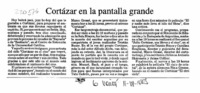 Cortázar en la pantalla grande  [artículo].