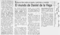 El Mundo de Daniel de la Vega  [artículo].