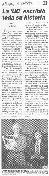 La "UC" escribió toda su historia