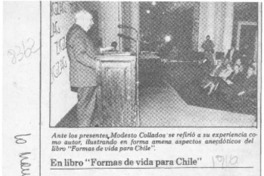 Modesto Collados presentó proyecto para el siglo XXI  [artículo].