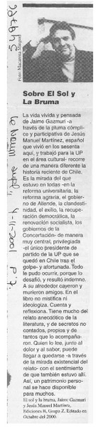 Sobre el sol y la bruma  [artículo]