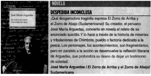 Despedida inconclusa.