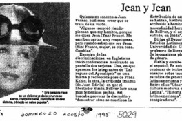 Jean y Jean.