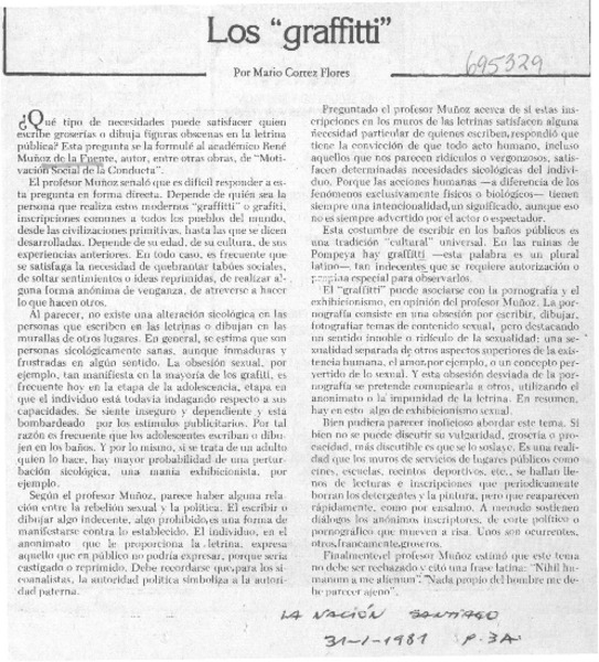 Los "graffitti"
