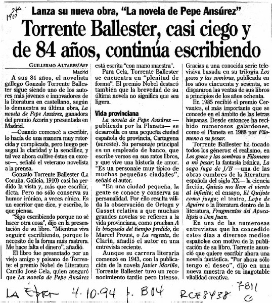 Rey español entregó premio Cervantes