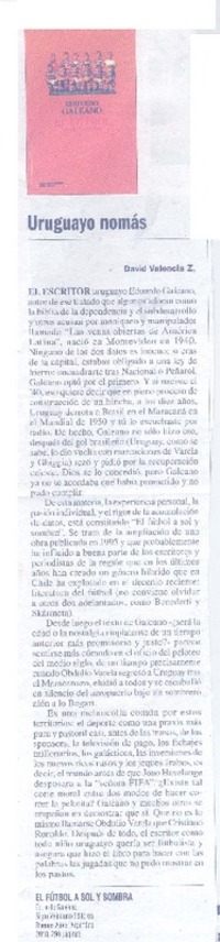 Uruguayo nomás