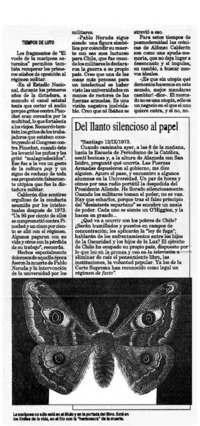 Tiempos de luto.