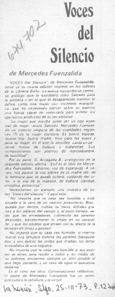 Voces del silencio.