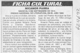 Nicanor Parra