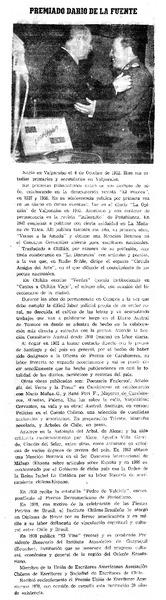 Premiado Darío de la Fuente.