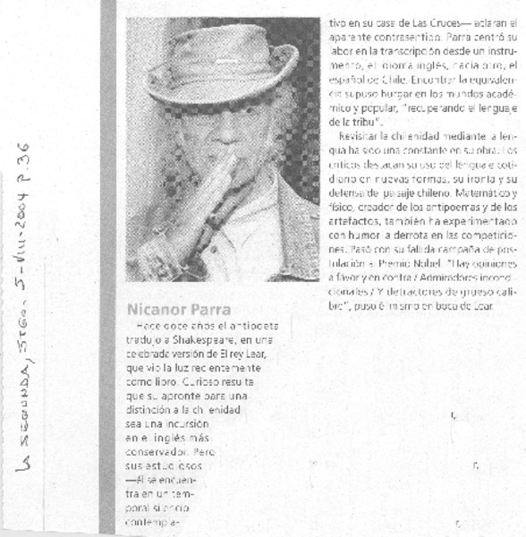 Nicanor Parra