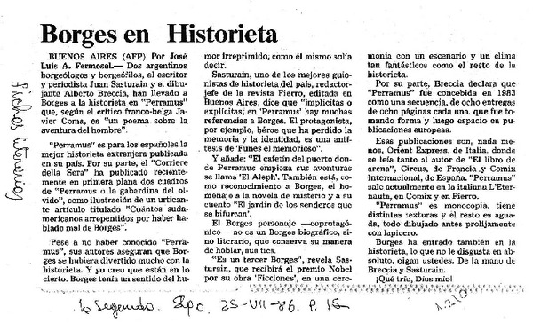 Borges en historieta