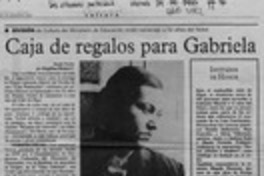 Caja de regalos para Gabriela  [artículo].