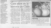 Cien años en la historia de Chile  [artículo].