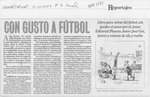 Con gusto a fútbol  [artículo].
