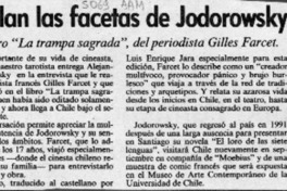 Develan las facetas de Jodorowsky  [artículo].