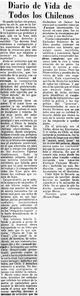 Diario de vida de todos los chilenos