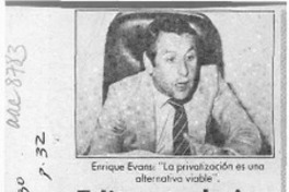 Editan trabajo sobre TV privada  [artículo].