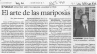 El arte de las mariposas  [artículo] Jessica Marticorena.