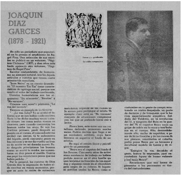 Joaquín Díaz Garcés (1878-1921).
