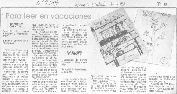 Buenos cuentos 1.