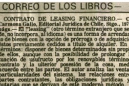 El correo de los libros.
