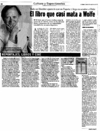El Libro que casi mata a Wolfe
