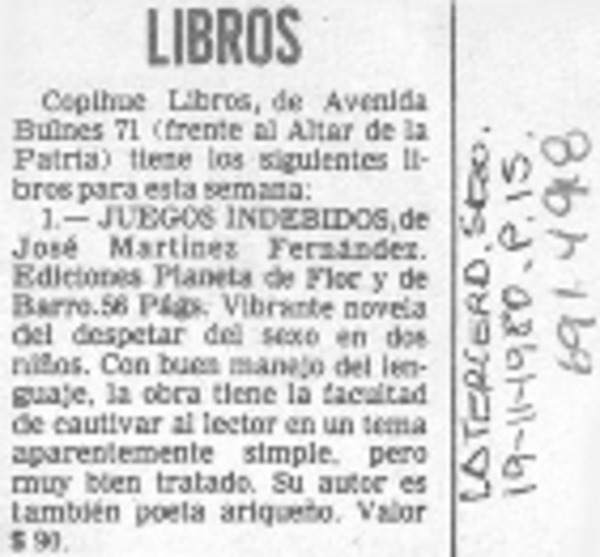 Libros.