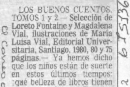 Los buenos cuentos.